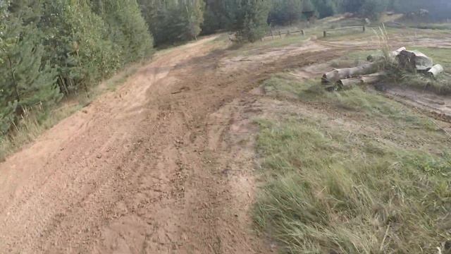 Электро кросс эндуро на базе YZ85LW 19/16. Покорение пеньков. Колтушские высоты. смотреть онлайн