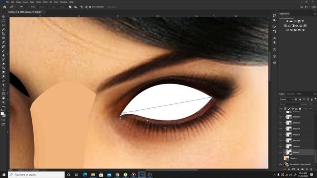 How to make a picture into a cartoon in Photoshop | Speed Art | Simple Trick смотреть онлайн