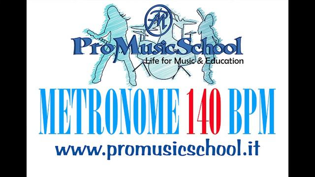 metronomo metronome promusicschool 140 bpm смотреть онлайн