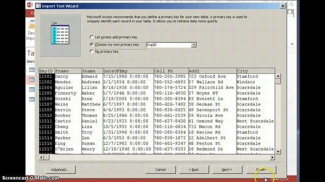 Import TextFile into database and format field смотреть онлайн