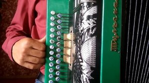 ЭХ АЛМАГАЧЛАРЫ на гармони. Татарская народная песня. Исполнение + РАЗБОР.