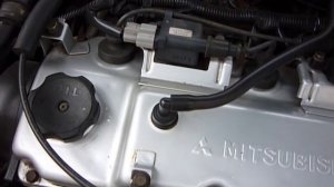 Стук 4G18 lancer 9 на холодную.