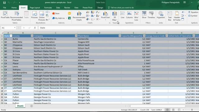 How To Insert 3-D Maps in a Microsoft Excel Spreadsheet? смотреть онлайн