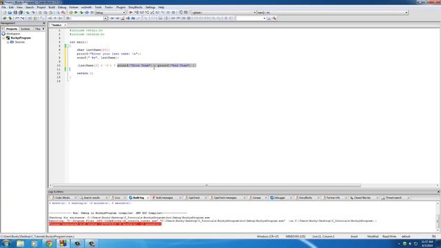 C Programming Tutorial - 23 - Shorthand if else смотреть онлайн
