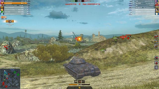 IS-8 • 7250 DMG • 5 KILLS • WoT Blitz смотреть онлайн