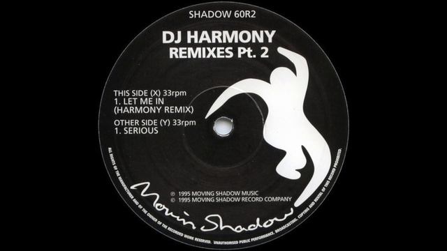 DJ Harmony - Let Me In (Harmony Remix) [1995] смотреть онлайн