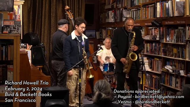 Richard Howell Trio - Live Music @ B&B смотреть онлайн