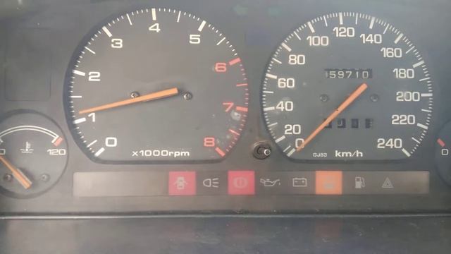 Обзор Мазда 626 1989 2.2. Gd