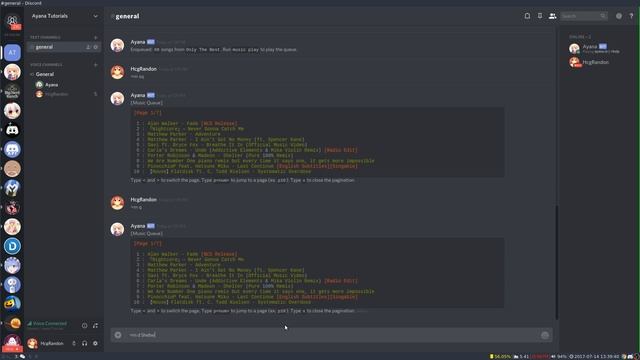 Ayana Bot Tutorials: Part 1 Music Quickstart