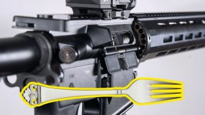 Как чистить оружие (вилкой)