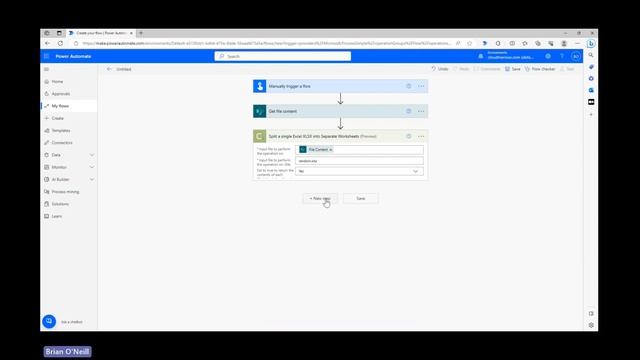 How to Split Excel XLSX Files into Separate Worksheets in Power Automate смотреть онлайн