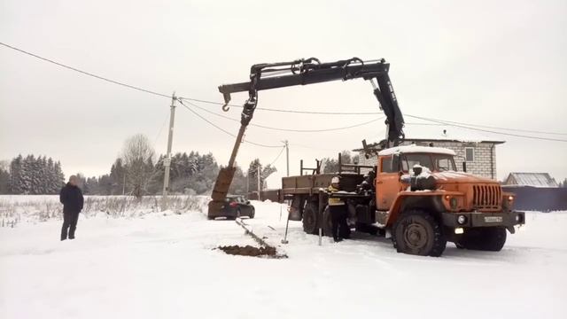 установка опоры лэп смотреть онлайн