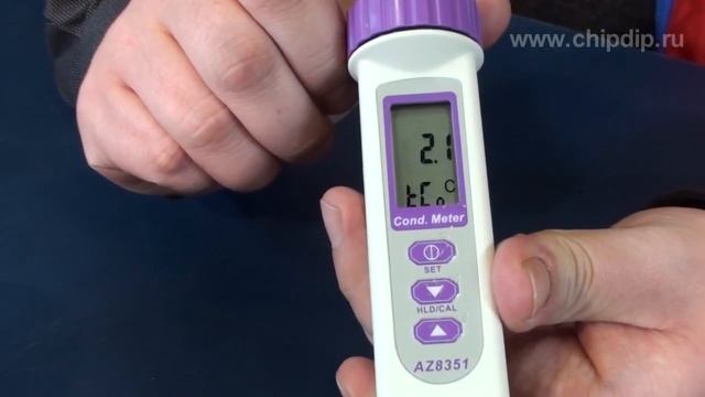 Измеритель качества воды (проводимости) AZ8351 смотреть онлайн