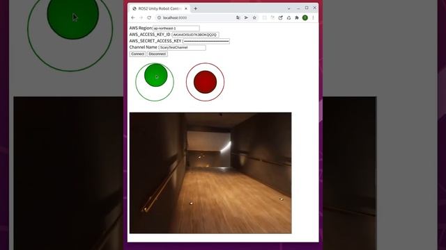 ROS2/Unity HDRP on GCP in São Paulo. Controlled via Amazon Kinesis Video Streams WebRTC from Tokyo. смотреть онлайн