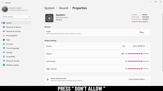 How to fix Windows 11 sound noise #noise #windows11 #tutorial #noisysounds смотреть онлайн