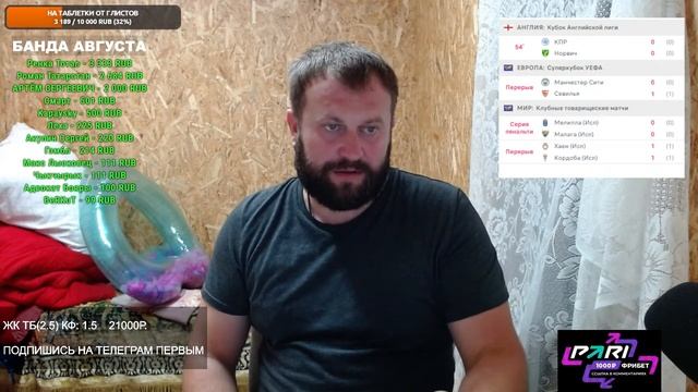 СУПЕРКУБОК ОНЛАЙН Манчестер Сити - Севилья смотреть онлайн