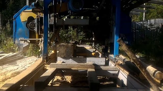 ПРОДАМ ленточную пилораму, с автоматической подачей, смотреть онлайн