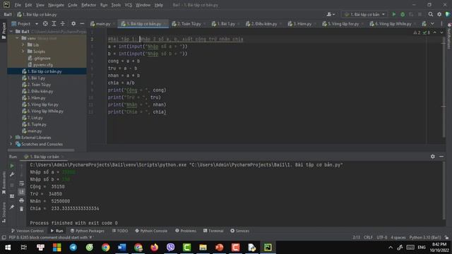Lập trình Python cơ bản - Video 1: Giới thiệu Python, cài đặt Python, nhập xuất cơ bản смотреть онлайн
