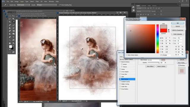 Learn How to Create Instant Painted Effects with Photoshop and A Clipping Mask смотреть онлайн