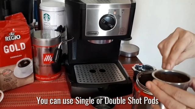 Unboxing Espresso Machine - DeLonghi EC155 смотреть онлайн