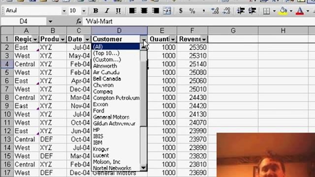 Excel - Excel Auto-Filter: Pros and Cons of the New Dropdown Menu - MrExcel Tutorial - Episode 439 смотреть онлайн