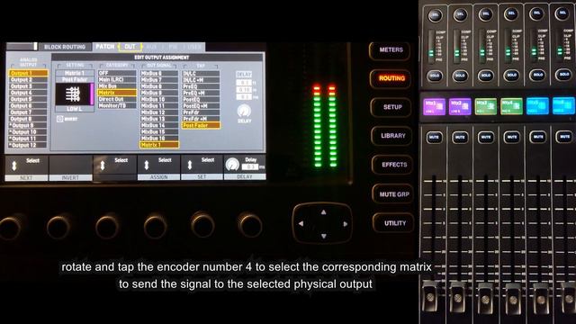 Midas M32 - Matrix và ứng dụng crossover смотреть онлайн