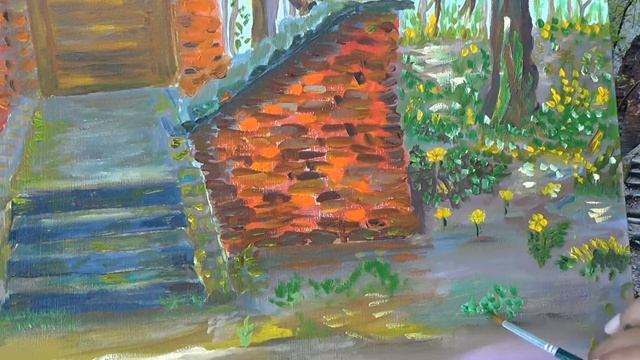 Развалины в лесу. Прописка слоев. Часть 6-7. Логинова Ольга. от 8 июня 2022 смотреть онлайн