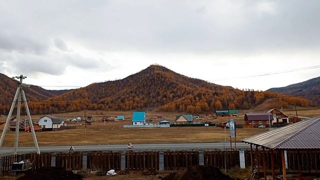 Таймлапс. Горный Алтай. Близ села Онгудай. Осень 2021 смотреть онлайн