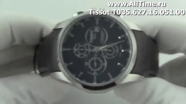 Мужские наручные швейцарские часы Tissot T035.627.16.051.00 смотреть онлайн
