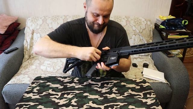 AR15 от Kurbatov Arms R-715 первый нарезняк. смотреть онлайн