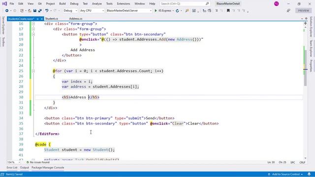 Blazor - Master-Detail - Dynamic Form - One to Many Relationship смотреть онлайн