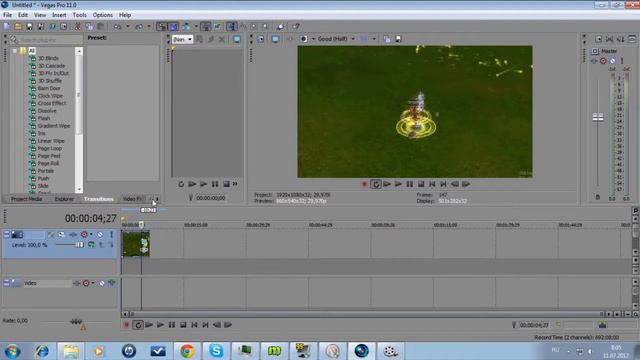 Учимся пользоватся вегасом [3]| Sony Vegas Tutorial смотреть онлайн
