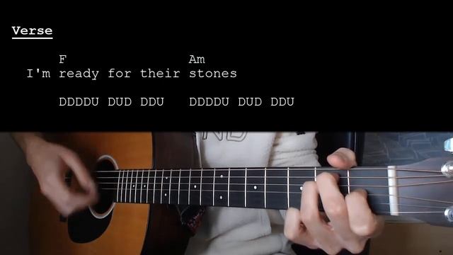 Lady Gaga – Bloody Mary EASY Guitar Tutorial With Chords / Lyrics смотреть онлайн