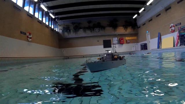 Hooben Perkasa - scale model RC torpedo boat смотреть онлайн