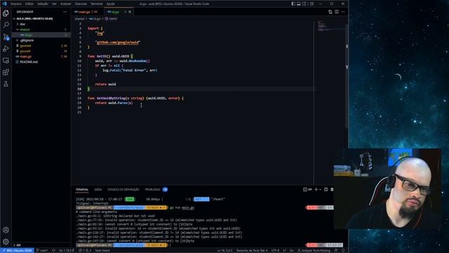 Go / Golang e UUID смотреть онлайн