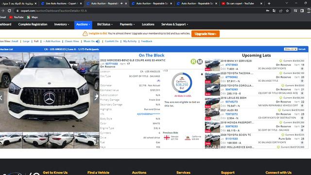 Auto Auction GLE coupe AMG смотреть онлайн