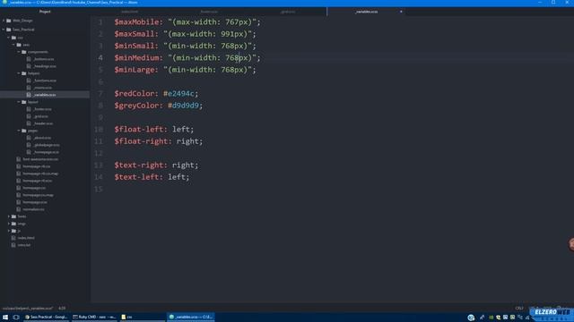 Sass Practical Course in Arabic #19 - Responsive - Container Breakpoints смотреть онлайн