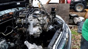 Subaru FB20 FA20 Pulling Engine for Head Gasket Disassembly Pt1