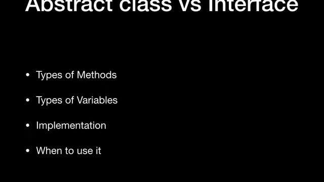 JAVA INTERVIEW QUESTIONS Abstract class and Interface смотреть онлайн