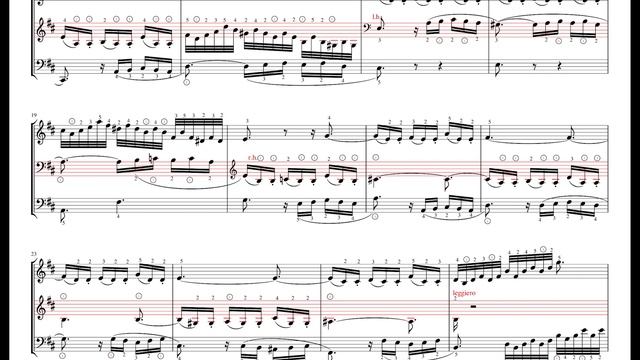 J.S. Bach Sinfonia Nr. 15 In B Minor Tatiana Nikolaeva Piano