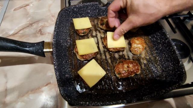 Очень вкусные Мини бургеры