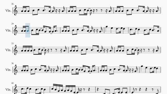 Violin Sheet Music: How to play Into You by Ariana Grande смотреть онлайн