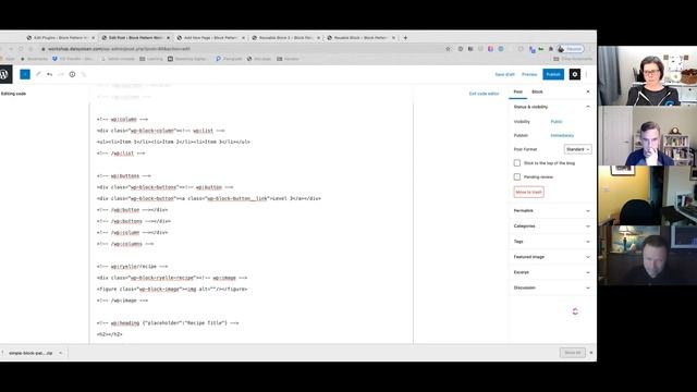 Hartford WordPress Meetup - Registering Block Patterns смотреть онлайн