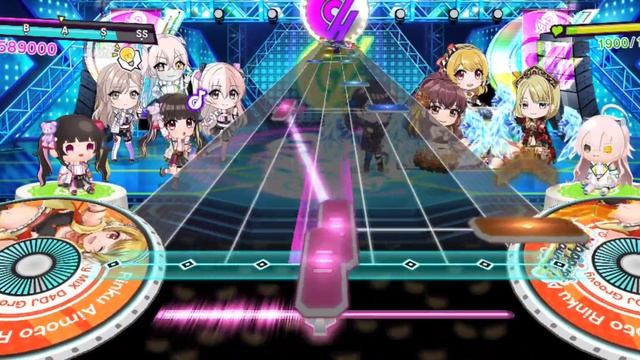 D4DJ Groovy Mix JP Song Gameplay (AUTO) - Peaky P-Key × Photon Maiden (Eight Tones) NO SFX смотреть онлайн