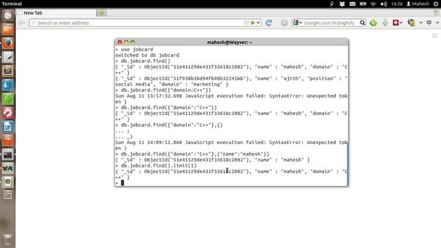 MongoDB skip() and limit() смотреть онлайн