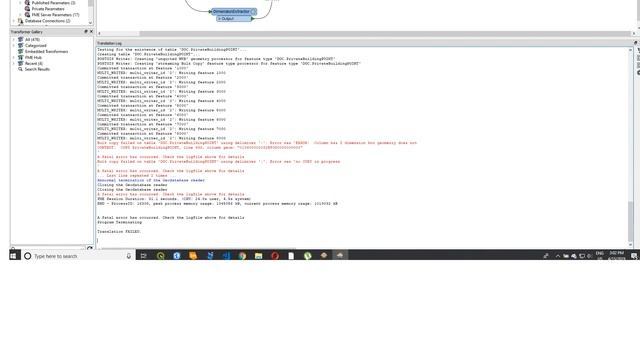 GIS: Esri enterprise geodatabase migration to PostGIS/PostgreSQL using FME смотреть онлайн