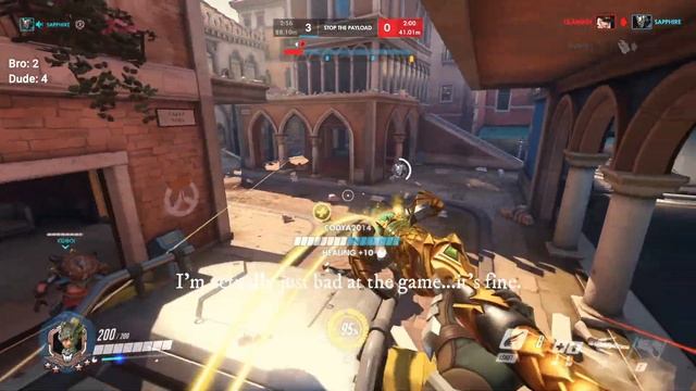 Mercy's Sass Attack - Overwatch смотреть онлайн