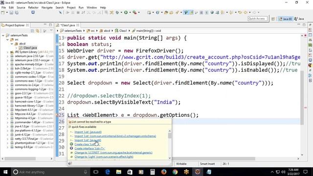 Selenium 31: Handling Elements in Selenium Part-3 смотреть онлайн