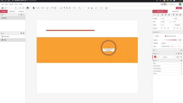 THE BEST FREE GRAPHIC DESIGN TOOL: GRAVIT DESIGNER | Basic Shapes + Borders смотреть онлайн