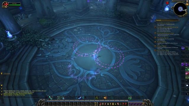 How to draw a Arcane rune for quest - World of Warcraft Legion Beta смотреть онлайн